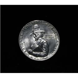 1920 Pilgrim Tercentenary Commemorative Half Dollar Grades Gem Uncirculated ms65