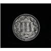 Image 2 : 1866 Three Cent Nickel 3c grades Select Uncirculated ms63