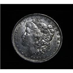 1882-o/s Morgan Dollar Grades Almost Uncirculated au58