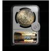 Image 2 : NGC 1881-s Morgan Dollar Graded Choice Uncirculated ms64  Rainbow Toned