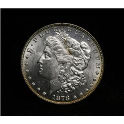 1878-p 7TF Morgan Dollar Grades Choice Uncirculated ms64