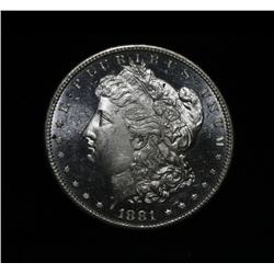 1881-s Morgan Dollar grades Choice Uncirculated Gem ms65 DMPL