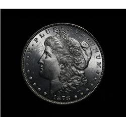 1878-p Reverse of '79 Morgan Dollar Grades Gem Uncirculated ms65