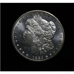 DMPL 1884-cc Morgan Dollar Grades Choice Uncirculated ms64 DMPL