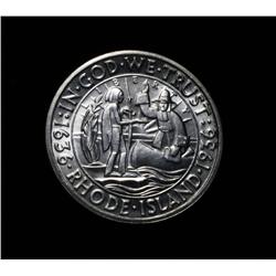 1936-p Rhode Island Tercentenary Commemorative Half Dollar Choice Uncirculated ms64