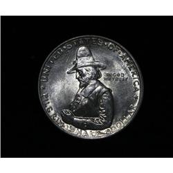 1920 Pilgrim Tercentenary Commemorative Half Dollar 50c Grades Select Uncirculated ms63