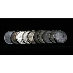10 Silver Half Dollar Old Commemoratives 50c BTW and Columbian Exposition