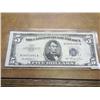 Image 1 : 1953 US $5 SILVER CERTIFICATE BLUE SEAL