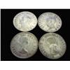 Image 1 : 1951, 52, 53 & 55 SILVER CANADA 25 CENTS