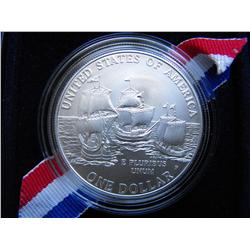 SILVER JAMESTOWN 400TH ANNIVERSARY COMMEMORATIVE