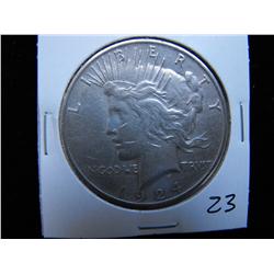 $1 SILVER PEACE DOLLAR 1924