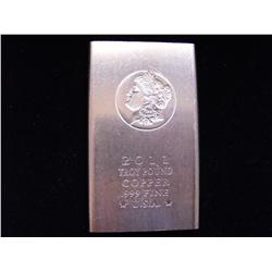 1 ONE POUND BAR OF PURE COPPER .999 FINE
