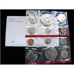 US MINT SET 1975 UNCIRCULATED COIN SET