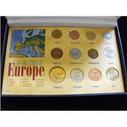 LAST COINS OF EUROPE SET UNCIRCULATED