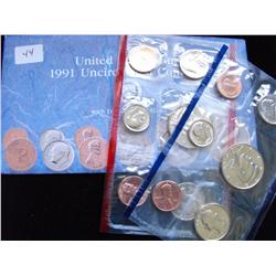 1991 US MINT UNCIRCULATED COIN SET