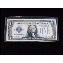 $1 FUNNY BACK SILVER CERTIFICATE 1928 A