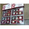 Image 1 : 2004 & 05 US SILVER PROOF SETS (WITH BOXES)