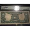 Image 2 : 1899 $5 "Indian Chief" Silver Certificate, Graded F12