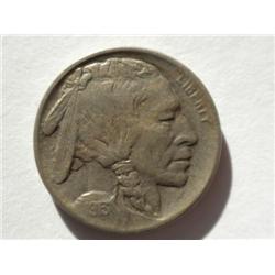 1913-D Type I Buffalo Nickel, AU++