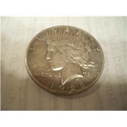 1928 Silver Peace Dollar F