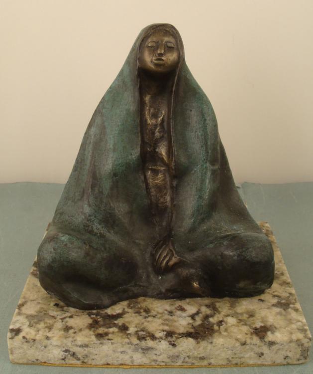 Francisco Zuniga Bronze Latin American Sculpture Woman