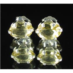 3.55ctw Citrine Sterling Earrings (JEW-2651)