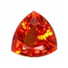 0.25ct Orange Sapphire Trilliant (GMR-0835)