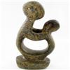 1760ct Handcarved Zimbabwe Serpentine Mother & Child (MIN-000062)