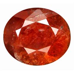 14.05ct Oval Cut Red Padparascha Sapphire Nigeria (GEM-10420)