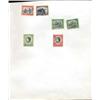 1930s SW. Africa Hand Made Stamp Album Page 6pcs (STM-0238)