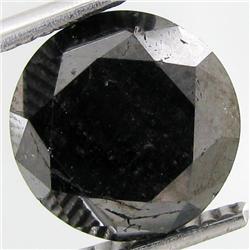4.90ct Clean Black Diamond Oval (GEM-31087)