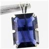 2.81ctw Amethyst Sterling Pendant (JEW-2673)