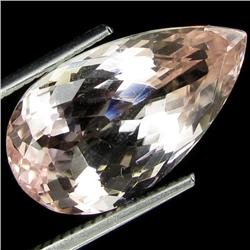 10.40ct Pear Natural Imperial Pink Kunzite (GEM-17913)