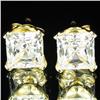 2.87ctw CZ 10k Gold Earrings (JEW-2921)