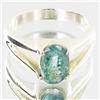 Image 1 : 22.09ctw Colombian Emerald Sterling Ring (JEW-2739)