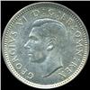 1943 Britian 3p Silver MS63 Scarce (COI-8812)