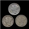 1938P/D/S Mercury Dimes Hi Grade Set of 3 (COI-8430)
