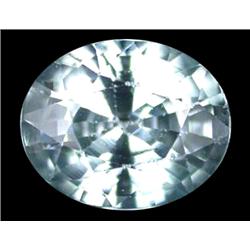 0.89ct Ultimate Sea Foam Blue Zircon Unheated  (GEM-9924)