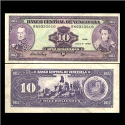 1995 Venezuela 10 Bolivares Crisp Circulated Note (CUR-05862)