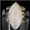 48.56ctw Moonstone Sterling Ring (JEW-2776)