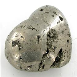 1540ct Handcarved Pyrite Heart (MIN-000123)