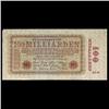 1923 Germany 100m Mark Crisp Uncirculated Note (CUR-05852)