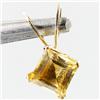 Image 1 : 0.94ctw Citrine 10k Gold Pendant (JEW-2940)