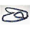 600ct 100% Natural Lapis Bead Necklace & Bracelet (JEW-1803)