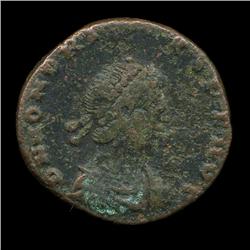 300AD Roman Bronze Coin Higher Grade (COI-8971)