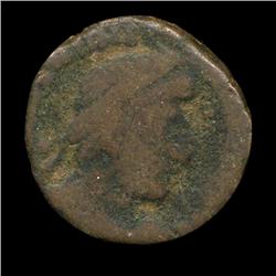 300AD Roman Bronze Coin Higher Grade (COI-8972)