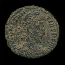 300AD Roman Bronze Coin Higher Grade (COI-8985)