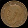 1920 British Geo V 1p F/VF ERROR (COI-8913)