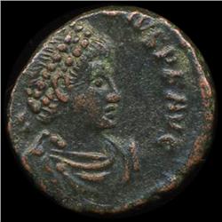 300AD Roman Bronze Coin Higher Grade (COI-9159)