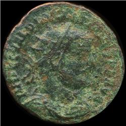 300AD Roman Bronze Coin Higher Grade (COI-9118)